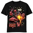 Deadpool Girl Getter Black T-Shirt